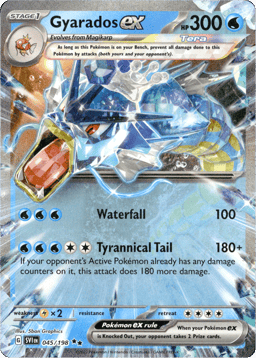 2023 Gyarados ex #45 Scarlet & Violet