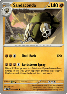 2023 Sandaconda #120 Scarlet & Violet