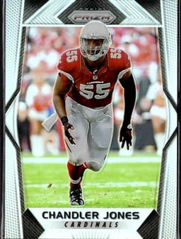 2017 Chandler Jones #45 Prizm