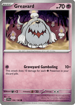 2024 Greavard #42 Paldean Fates