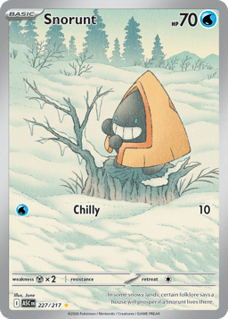 2026 Snorunt #227 Ascended Heroes
