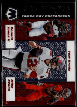 2020 Tom Brady / Mike Evans / Ronald Jones II #FF13 Mosaic Flea Flicker
