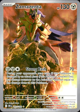 2025 Zamazenta #201 Destined Rivals
