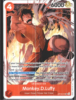 2026 Monkey.D.Luffy (foil) #15 The Time Of Battle