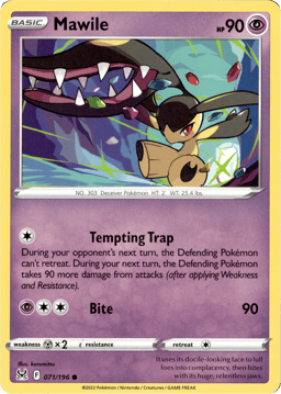 2022 Mawile #71 Lost Origin