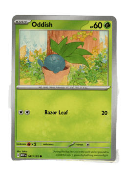 2023 Oddish #43 151