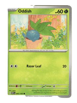 2023 Oddish #43 151