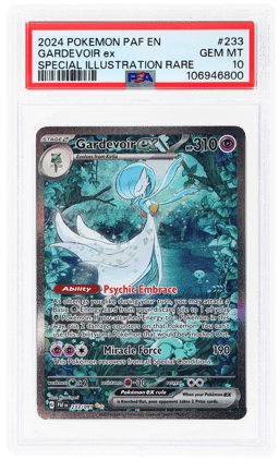 2024 Pokemon Scarlet and Violet Paldean Fates Special Illustration Rare Gardevoir Ex #233 PSA 10