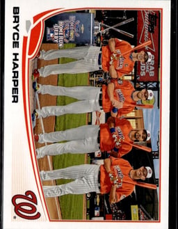 2013 Bryce Harper #US 180 2013 MLB Home Run Derby