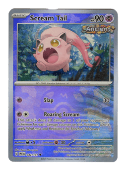 2025 Scream Tail  (Master Ball) #42 Prismatic Evolutions