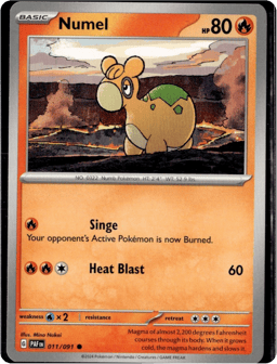 2024 Numel #11 Paldean Fates