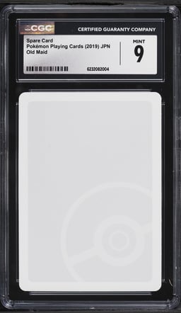 2019 Pokemon Japanese Playing Cards Old Maid Spare Card CGC 9 MINT