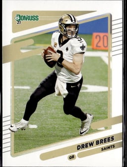 2021 Drew Brees #93 Donruss