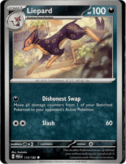 2023 Liepard #115 Paradox Rift