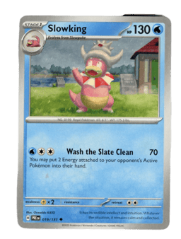 2025 Slowking #19 Prismatic Evolutions