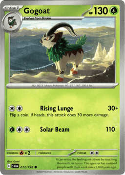 2023 Gogoat #12 Scarlet & Violet
