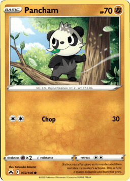 2023 Pancham #72 Crown Zenith