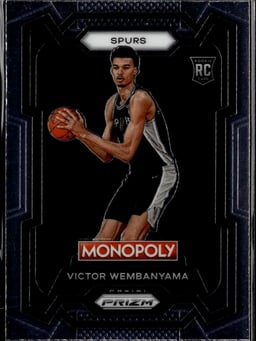 2023 Victor Wembanyama #81 Prizm Monopoly