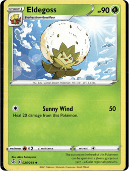 2021 Eldegoss #25 Fusion Strike