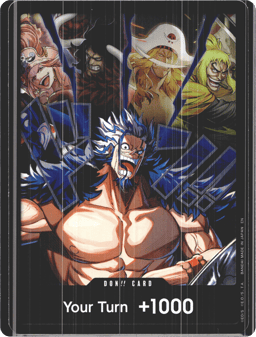 2026 DON!! Card (Alternate Art) (Rocks) #DON The World's Strongest Warriors