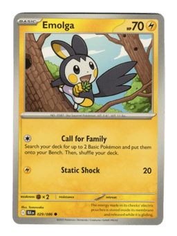 2025 Emolga #29 Black Bolt