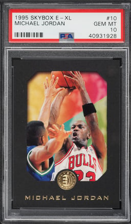 1995 Skybox E-XL Michael Jordan #10 PSA 10 GEM MINT
