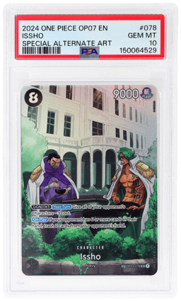2024 One Piece 500 Years In the Future Special Alternate Art Issho #OP03-078 PSA 10