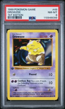 1999 POKEMON BASE SET 1ST EDITIO