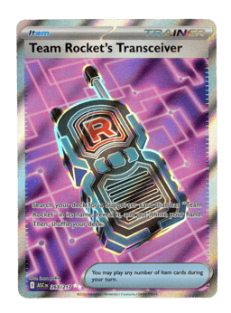 2026 Team Rocket's Transceiver #263 Ascended Heroes
