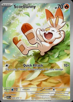 2026 Scorbunny #225 Ascended Heroes