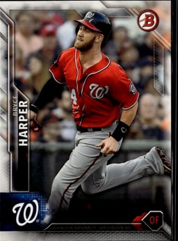 2016 Bryce Harper #100 Bowman