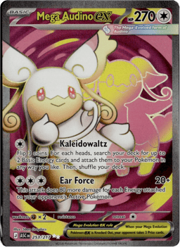 2026 Mega Audino ex #253 Ascended Heroes