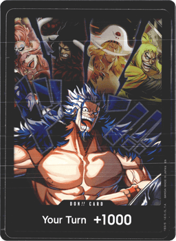 2026 DON!! Card (Alternate Art) (Rocks) #DON The World's Strongest Warriors