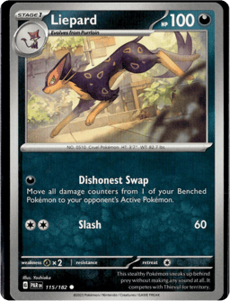 2023 Liepard #115 Paradox Rift