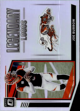 2021 Joe Burrow #LL-3 Optic Legendary Logos Prizm