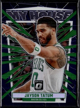 2023 Jayson Tatum #7 Donruss Optic My House