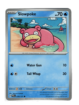 2025 Slowpoke #18 Prismatic Evolutions