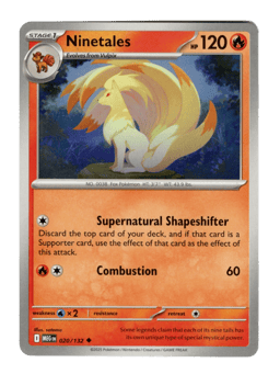 2025 Ninetales #20 Mega Evolution