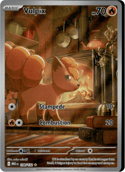2025 Vulpix #138 Mega Evolution