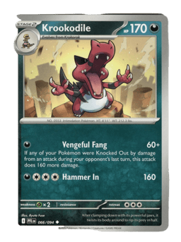 2025 Krookodile #66 Phantasmal Flames