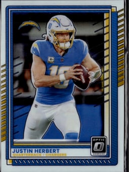 2025 Justin Herbert #109 Donruss Optic