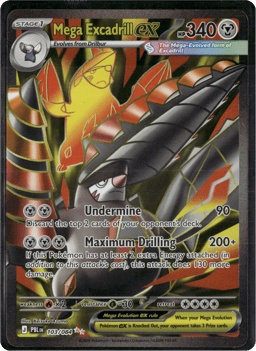 2026 Mega Excadrill ex #103 Pitch Black