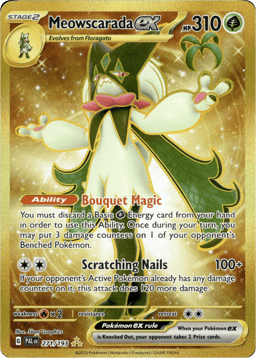 2023 Meowscarada ex #271 Paldea Evolved