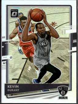 2020 Kevin Durant #136 Donruss Optic Holo