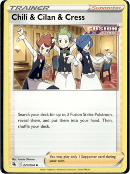 2021 Chili & Cilan & Cress #227 Fusion Strike