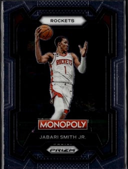 2023 Jabari Smith Jr. #32 Prizm Monopoly