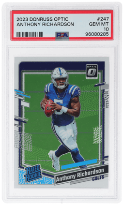 2023 Donruss Optic Anthony Richardson #247 PSA 10
