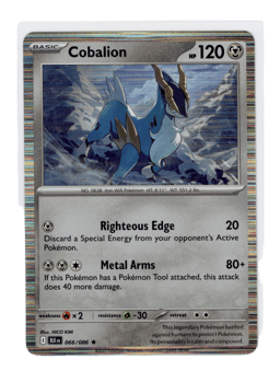 2025 Cobalion #66 Black Bolt