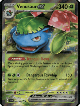 2024 Venusaur ex #1 Stellar Crown