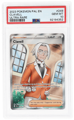 2023 Pokemon Scarlet and Violet Paldea Evolved Ultra Rare Clavell #249 PSA 10